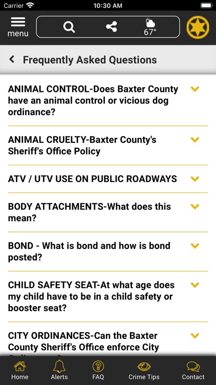 Baxter County Sheriff Arkansas screenshot-7