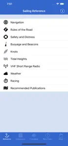 Sailing Reference screenshot #1 for iPhone