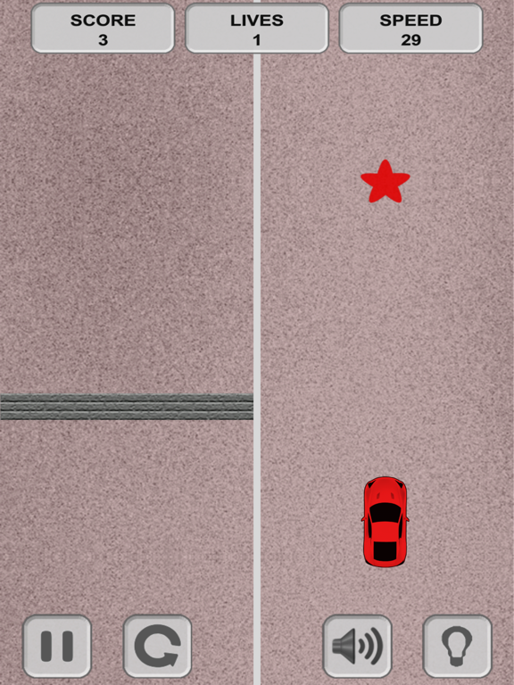 Simple car racing. Together! iPad screenshot