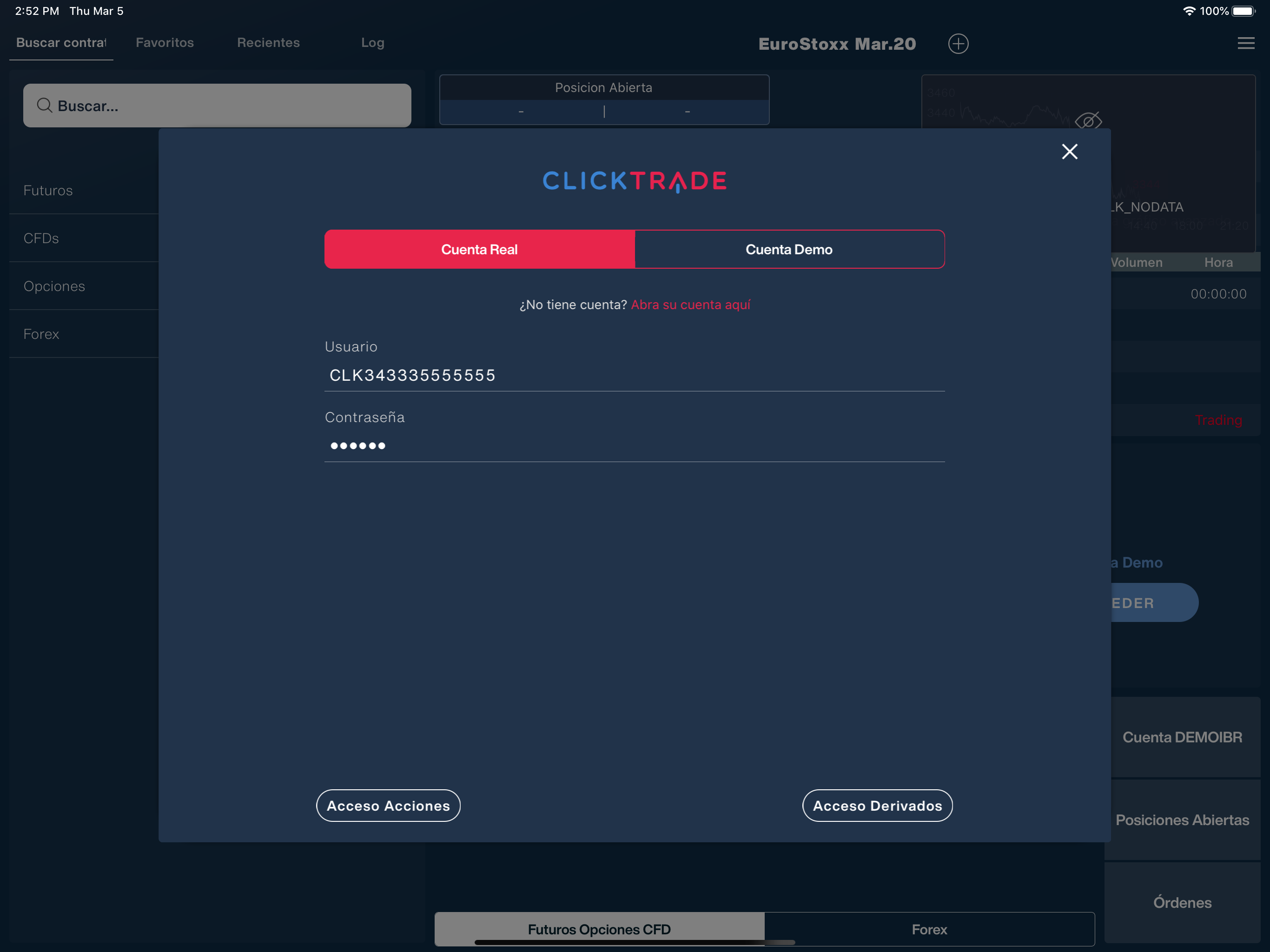 ClickTrade screenshot 8