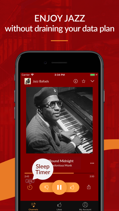 Screenshot #3 pour Jazz Radio - Enjoy Great Music