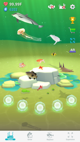 Pocket Aquarium “Pokerium" screenshot