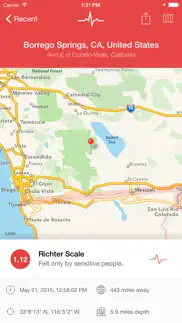 my earthquake alerts pro iphone screenshot 1