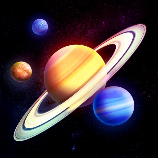 3D Solar System - Planets View iOS App