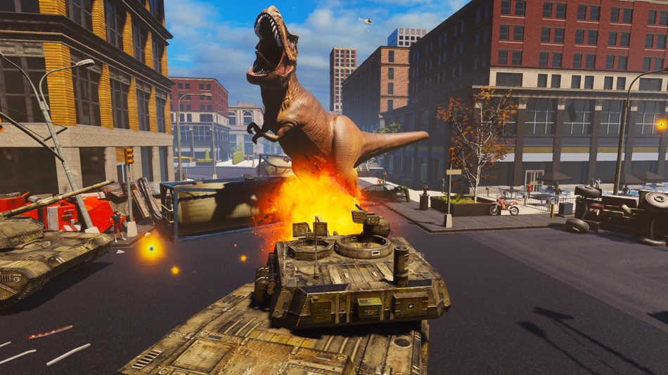#6. T-rex Simulator City World (iOS) 由: Vipera Games sp. z o.o.
