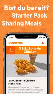 popeyes suisse iphone screenshot 2