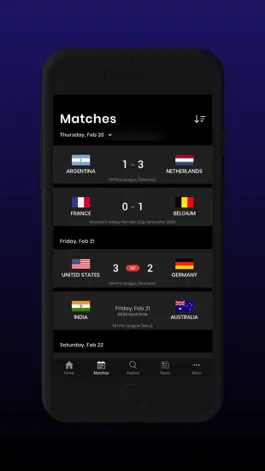 Game screenshot Watch.Hockey apk