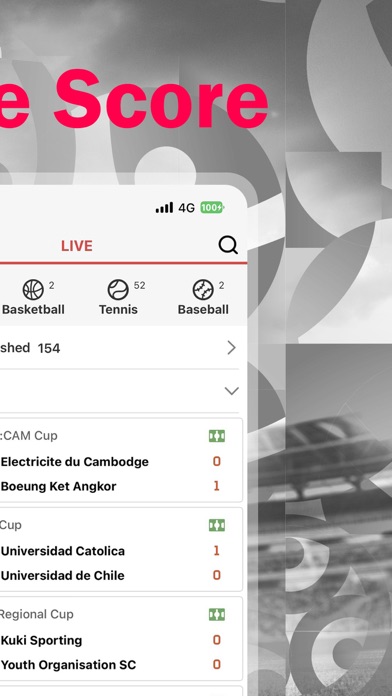 Calfscore-Football Scores live Screenshot
