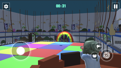 Rainbow Green Monster Screenshot