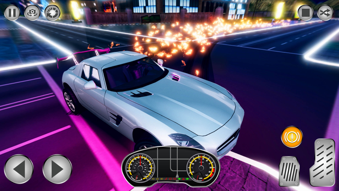 Midnight Car Driving Simulator