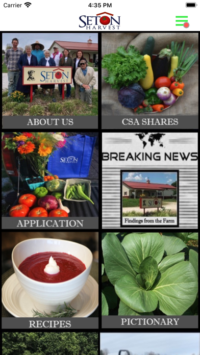 Seton Harvest Screenshot