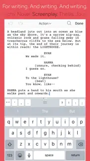 scrivener iphone screenshot 4