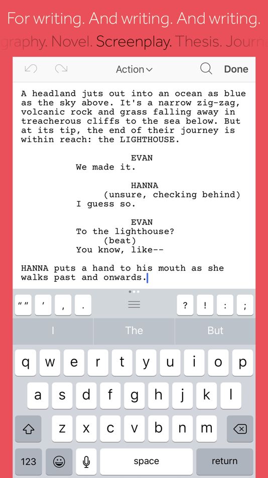 #4. Scrivener (iOS) 由: Literature & Latte
