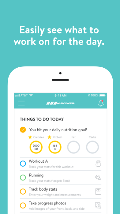 Mpower Fitness Online Screenshot