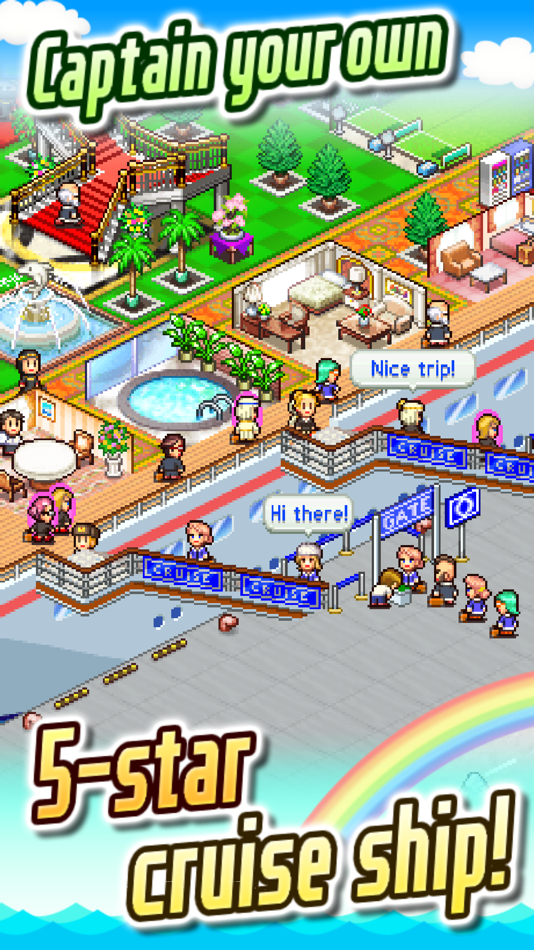 #4. World Cruise Story (iOS) Bởi: Kairosoft Co.,Ltd