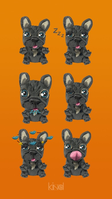 Frenchie Emojis Screenshot