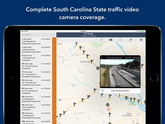 Screenshot #5 pour South Carolina State Roads