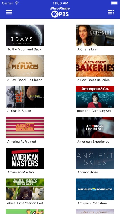 Blue Ridge PBS App screenshot-3