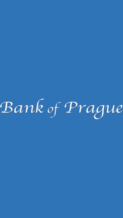 Bank of Prague Mobile Banking