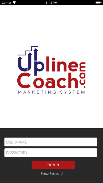 Upline Coach Screenshot