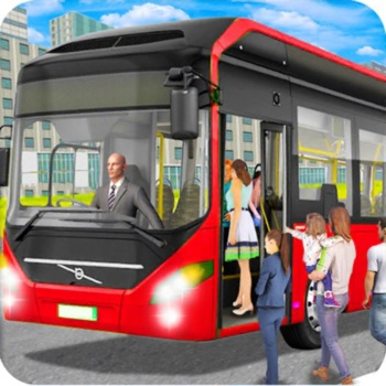 Van de weg af Bus Het rijden