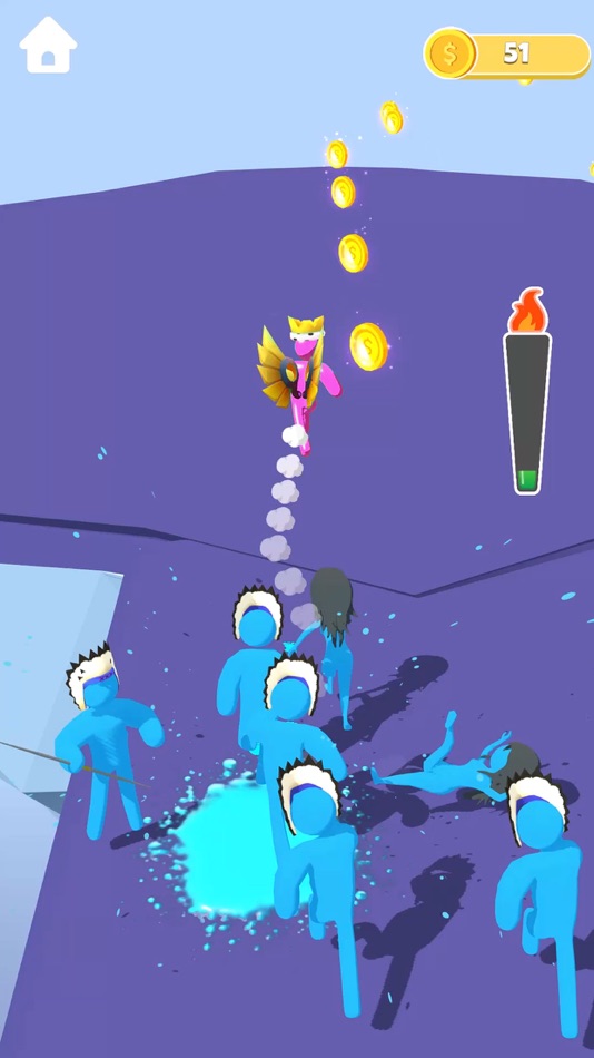 #2. Color Race 3D - Splash Run (iOS) 由: GAMES FORT STUDIOS
