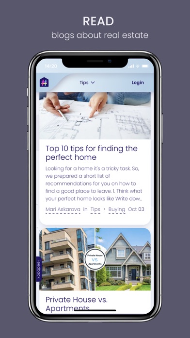 HOMMITS Buy/Sell & Rent Estate Screenshot