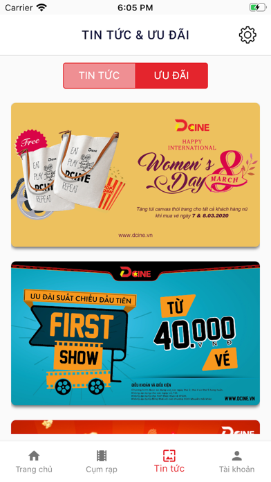 Dcine Cinemas Screenshot