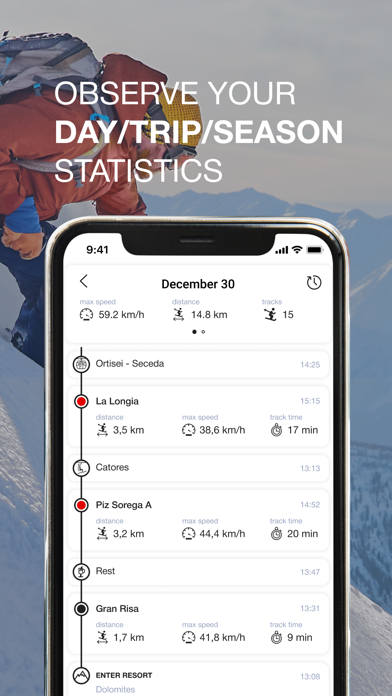 Skill: Ski & MTB Tracker screenshot 3