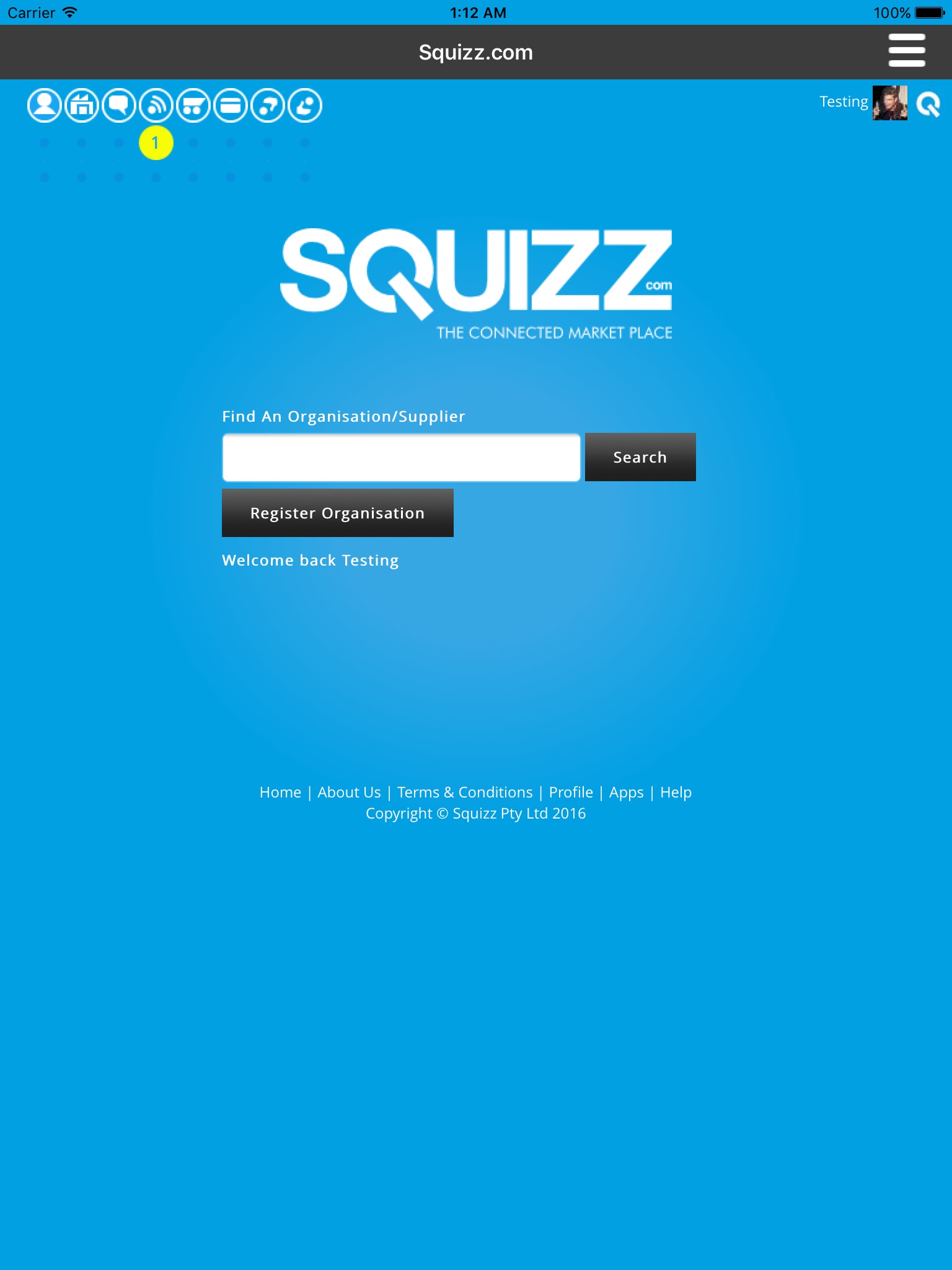 Squizz.com screenshot 2