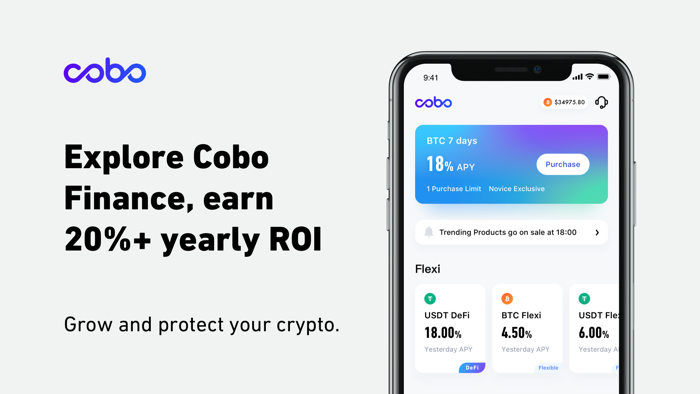 Cobo Crypto Wallet BTC and DASH