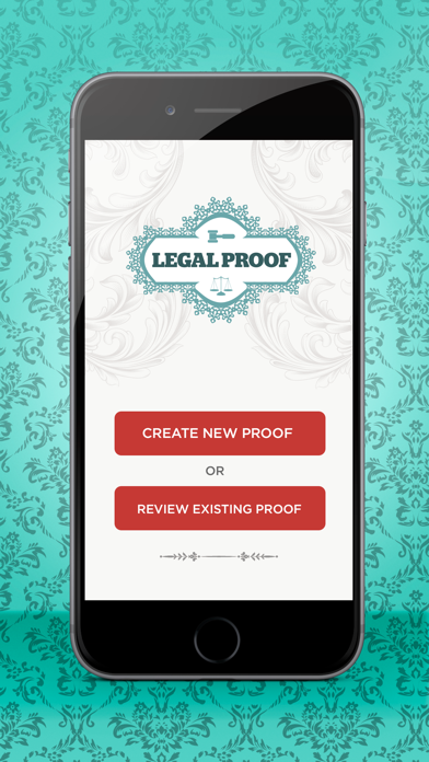 Legal Proof Screenshot