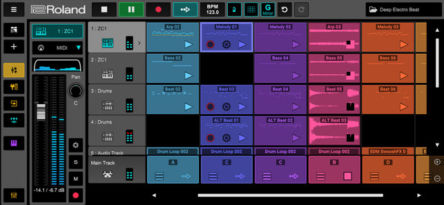 ‎Roland Zenbeats Screenshot