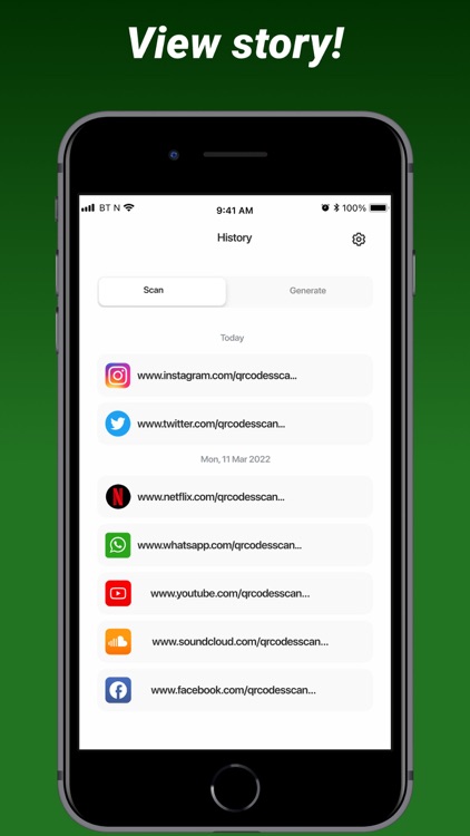 QR Code Reader and Ups Scanner screenshot-3