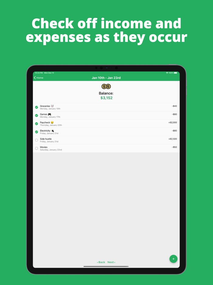 EveryTwo Biweekly Budgeting
