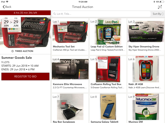 Screenshot #6 pour BB's Online Auction