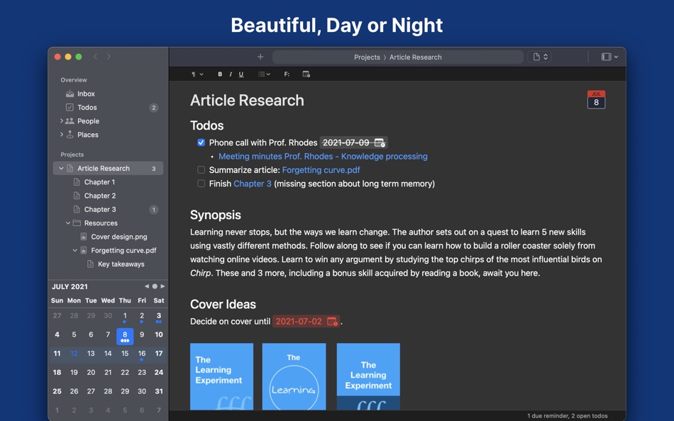 #5. Noteship (macOS) By: Kitestack Software