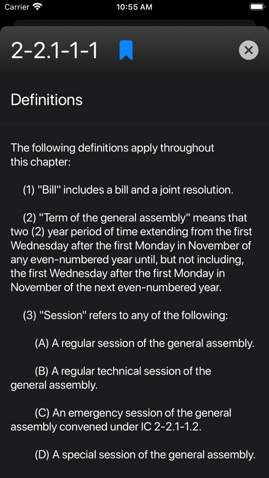 #5. Indiana Law Codes (iOS) 由: CurrentLaw LLC