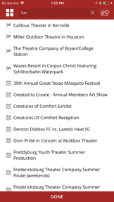 Tour Texas screenshot