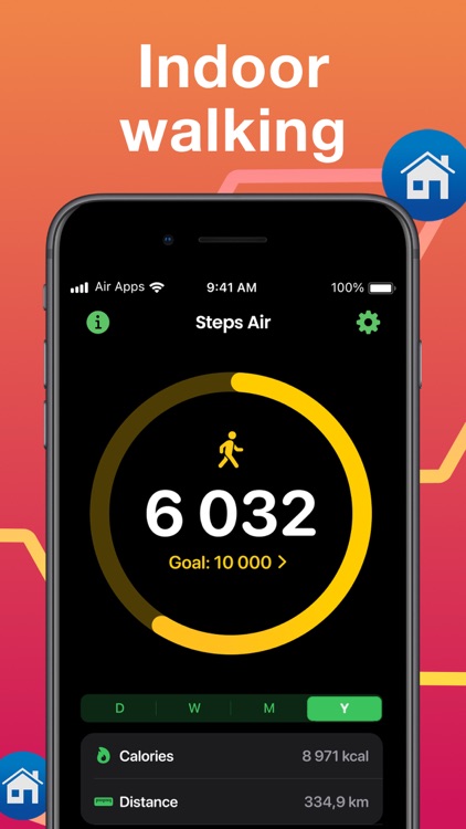 Steps Air: Step & Walk Tracker screenshot-7