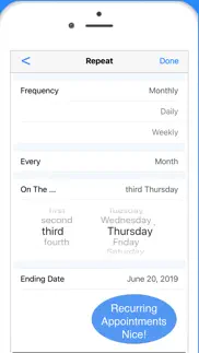 scheduler calendar & invoicing iphone screenshot 3