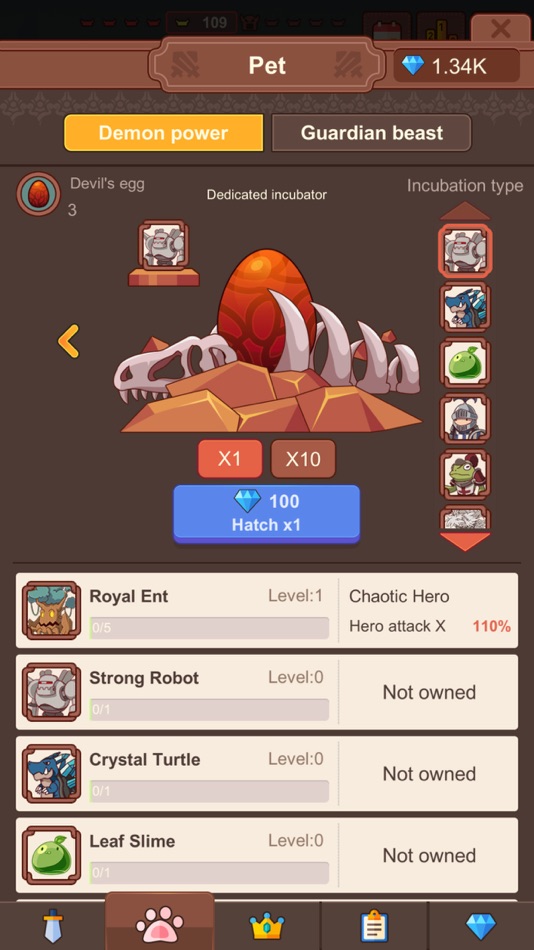 #10. Click Chronicles Idle Hero (iOS) 由: CapPlay Interactive Inc.