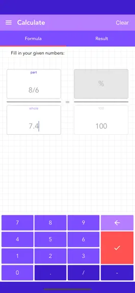 Game screenshot Calculate Percentage PRO apk