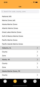 NOAA Alerts Weather screenshot #1 for iPhone