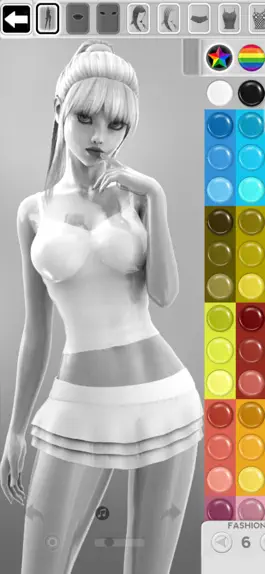 Game screenshot DressDolls 3D Color & Dress Up mod apk