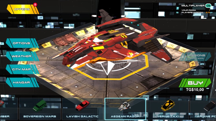 Cyber Car - Flight Simulator