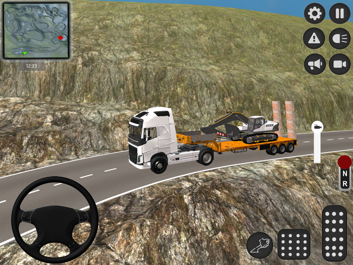 Truck Excavator Simulator pro