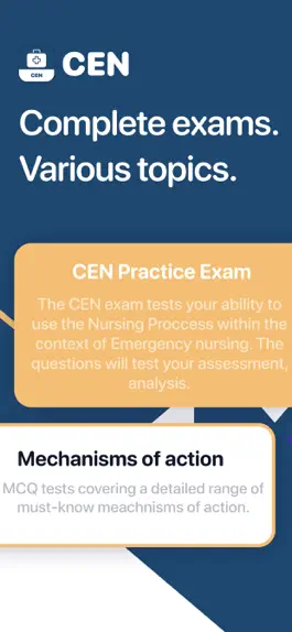 Game screenshot CEN Exam Prep App mod apk