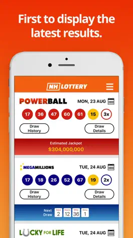 Game screenshot NH Lottery Numbers mod apk