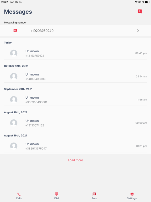Screenshot #5 pour Talkyto - Appels & SMS Twilio